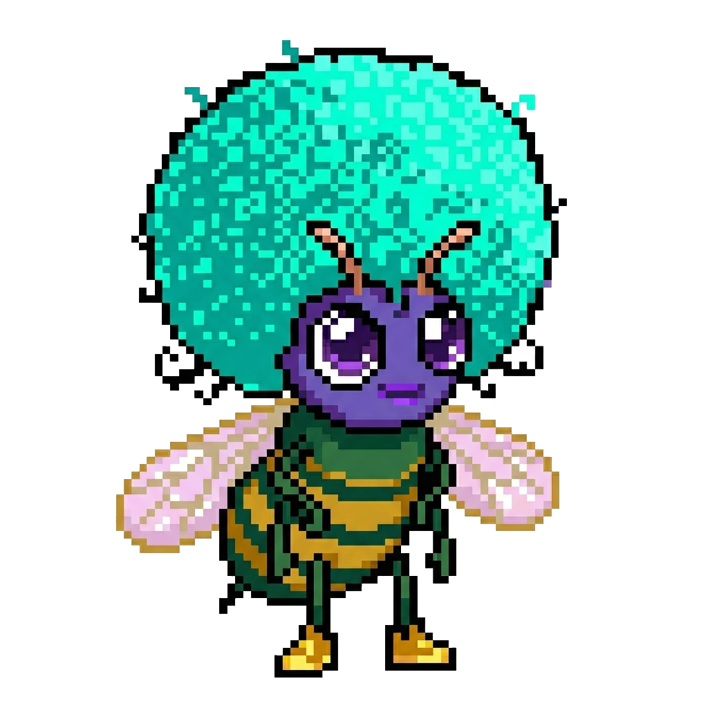 CurlyFlies mascot
